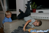 Wild jumps at Brukec house